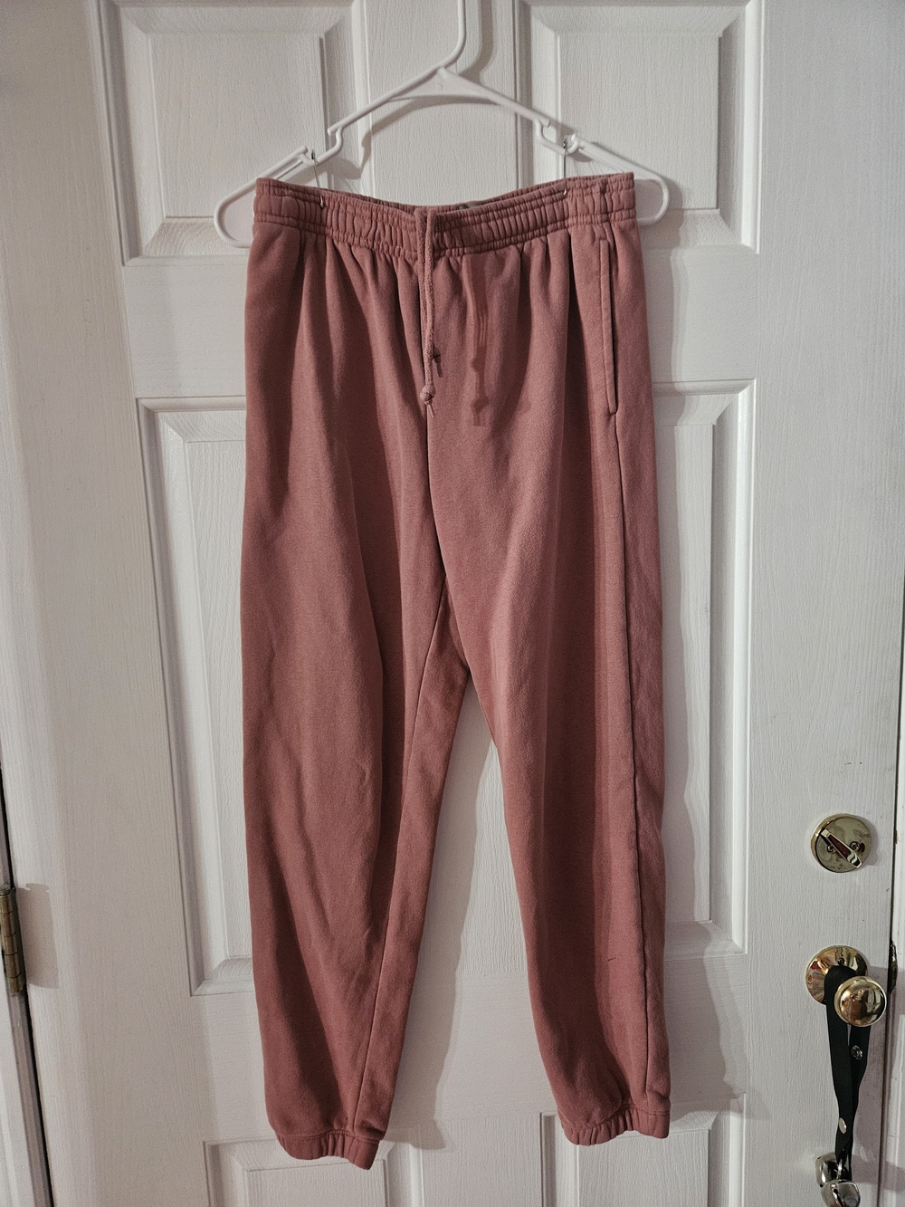 Men's GAP Drawstring Jogger Pants - Dusty Rose XS